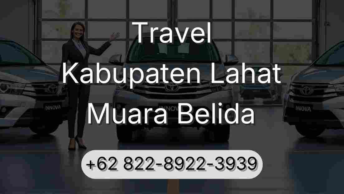 Travel Kabupaten Lahat Muara Belida