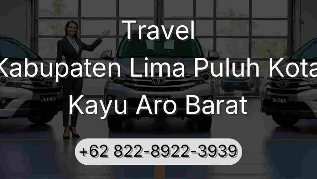 Travel Kabupaten Lima Puluh Kota Kayu Aro Barat