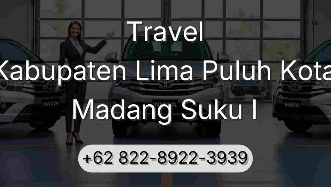 Travel Kabupaten Lima Puluh Kota Madang Suku I