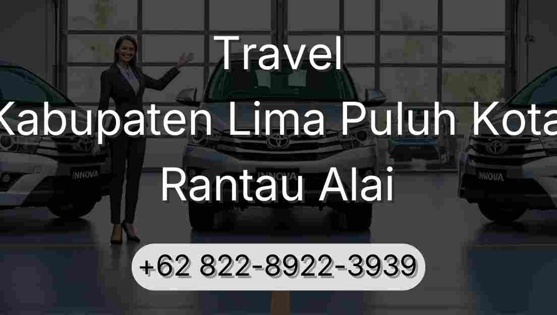 Travel Kabupaten Lima Puluh Kota Rantau Alai