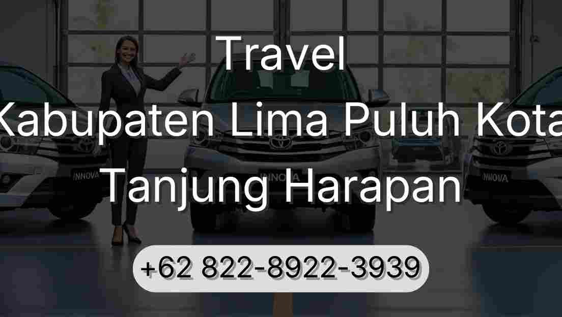 Travel Kabupaten Lima Puluh Kota Tanjung Harapan