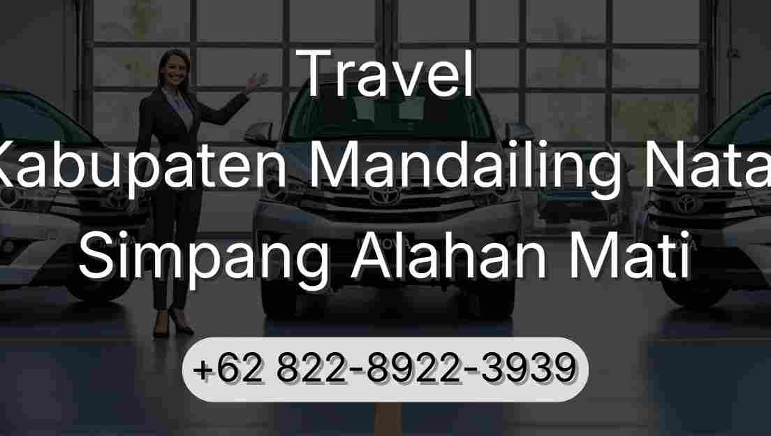 Travel Kabupaten Mandailing Natal Simpang Alahan Mati