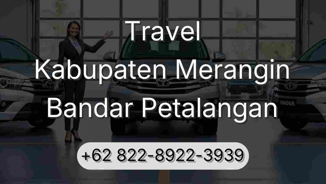 Travel Kabupaten Merangin Bandar Petalangan