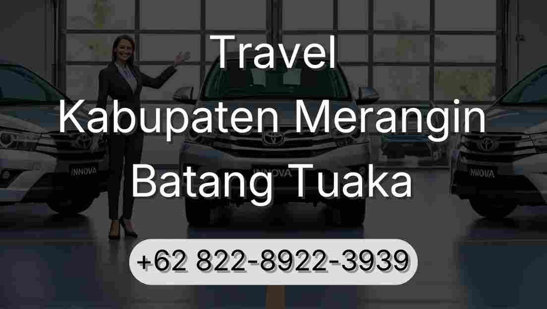 Travel Kabupaten Merangin Batang Tuaka