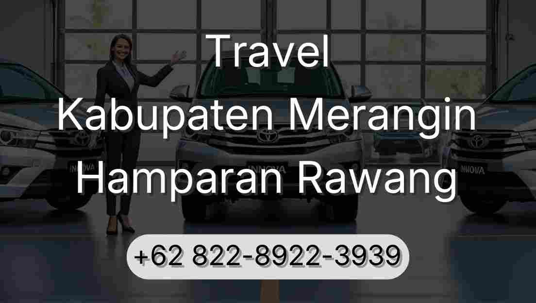 Travel Kabupaten Merangin Hamparan Rawang