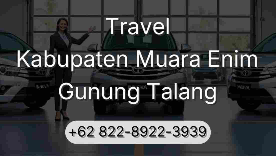 Travel Kabupaten Muara Enim Gunung Talang