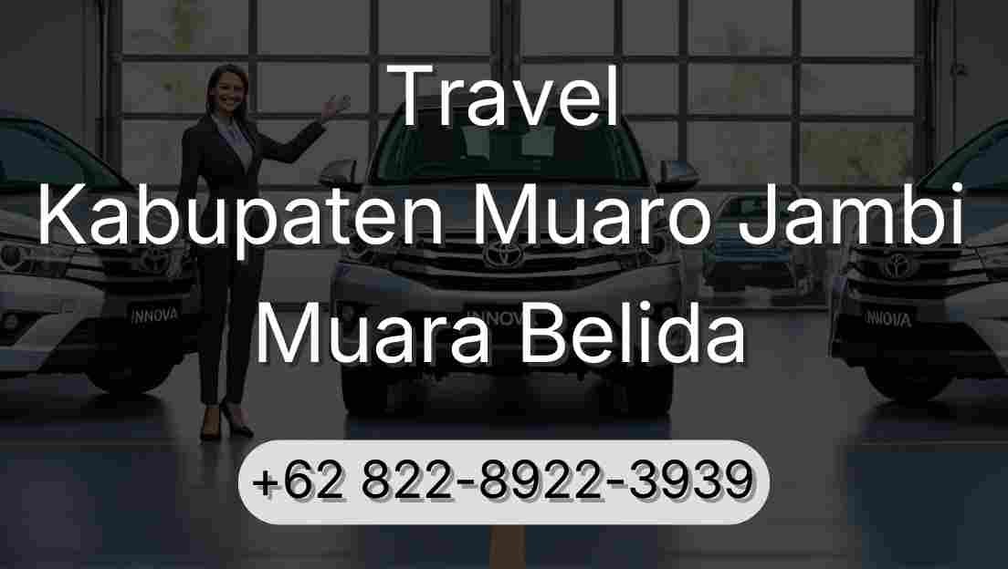 Travel Kabupaten Muaro Jambi Muara Belida