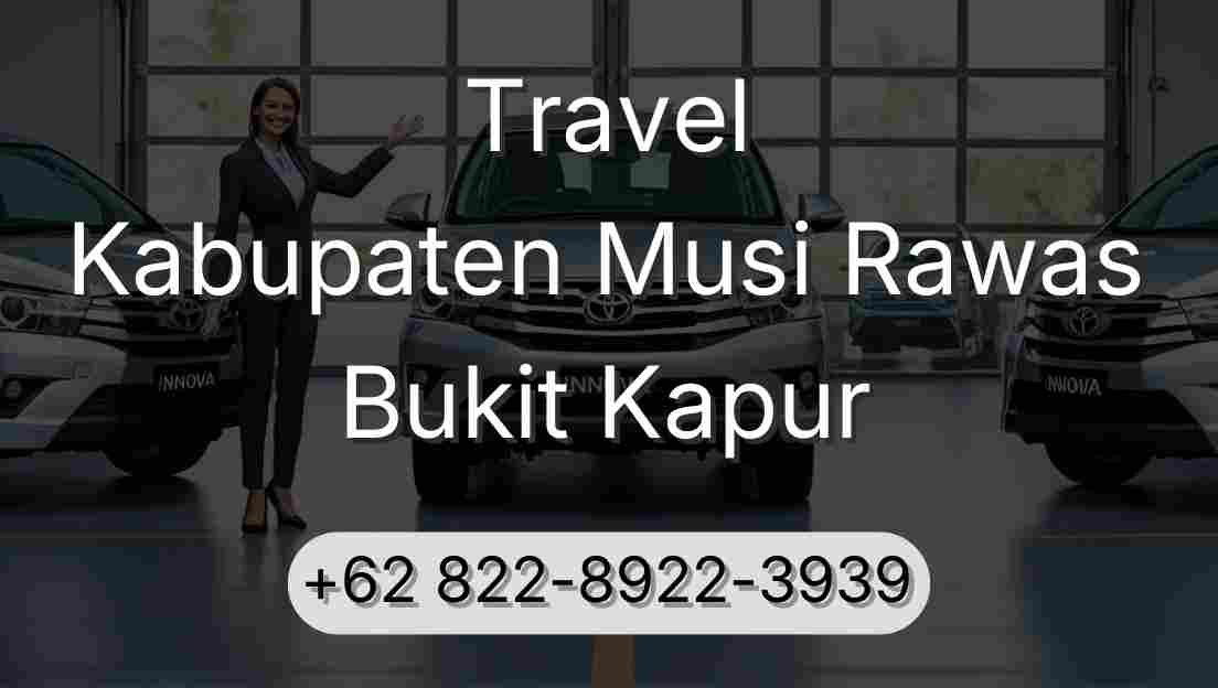 Travel Kabupaten Musi Rawas Bukit Kapur