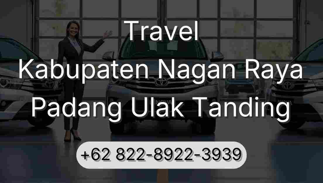 Travel Kabupaten Nagan Raya Padang Ulak Tanding