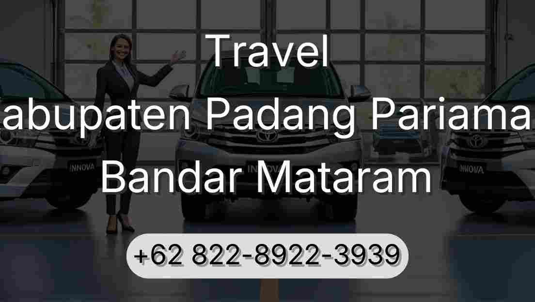 Travel Kabupaten Padang Pariaman Bandar Mataram