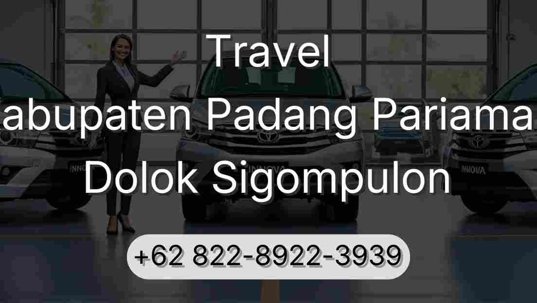 Travel Kabupaten Padang Pariaman Dolok Sigompulon