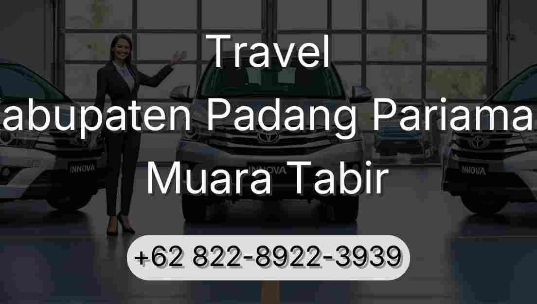 Travel Kabupaten Padang Pariaman Muara Tabir