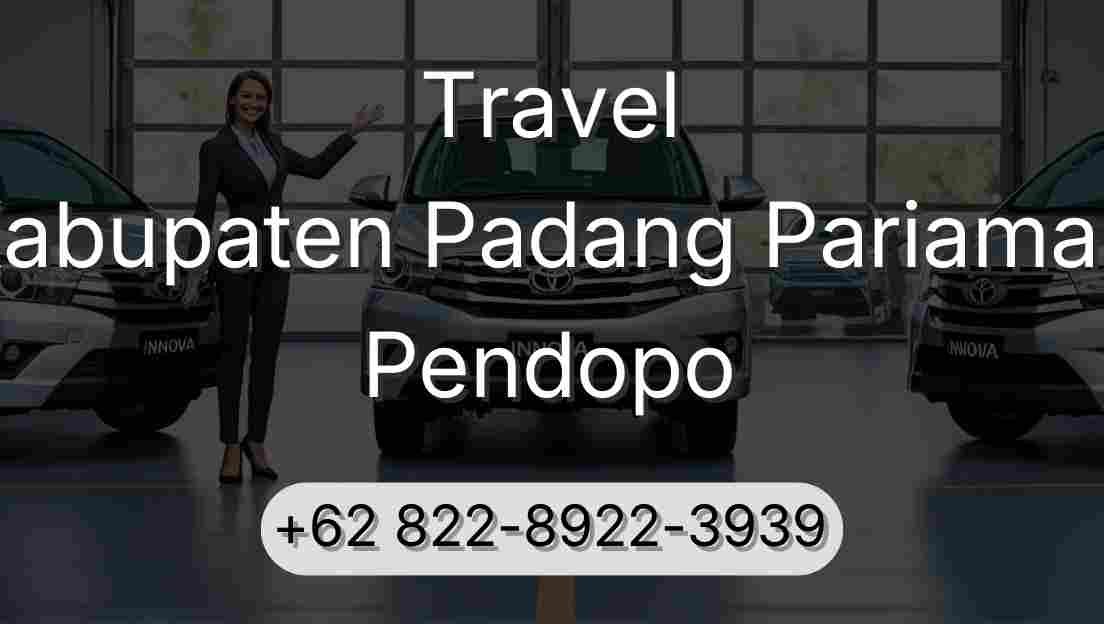 Travel Kabupaten Padang Pariaman Pendopo