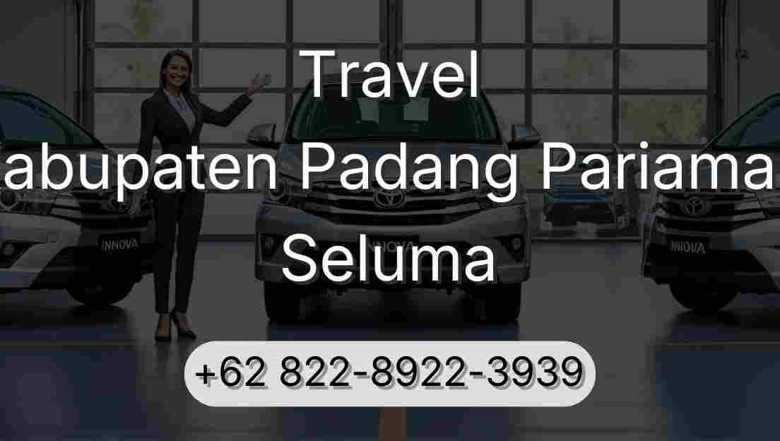Travel Kabupaten Padang Pariaman Seluma