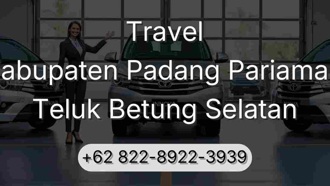 Travel Kabupaten Padang Pariaman Teluk Betung Selatan