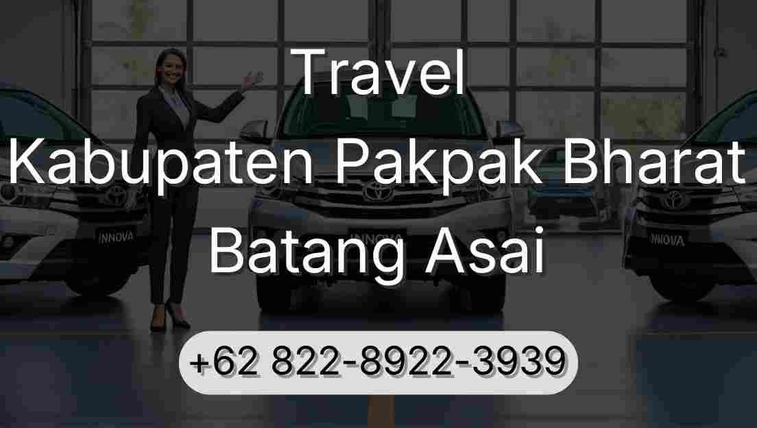Travel Kabupaten Pakpak Bharat Batang Asai