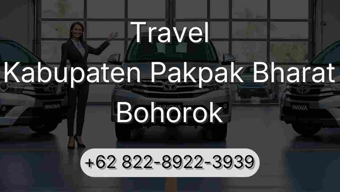 Travel Kabupaten Pakpak Bharat Bohorok