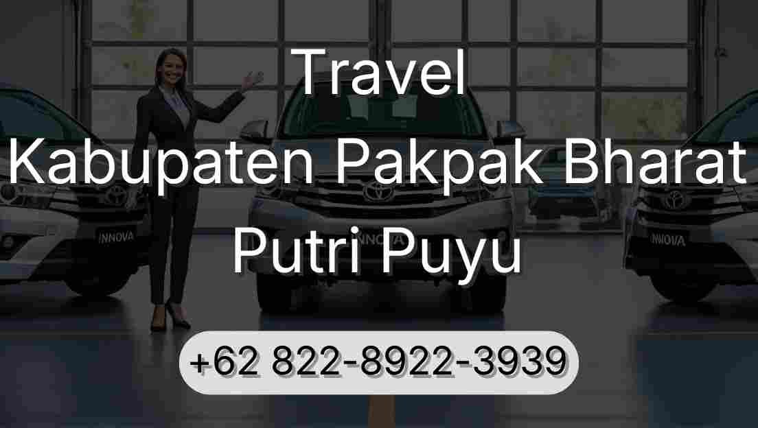 Travel Kabupaten Pakpak Bharat Putri Puyu