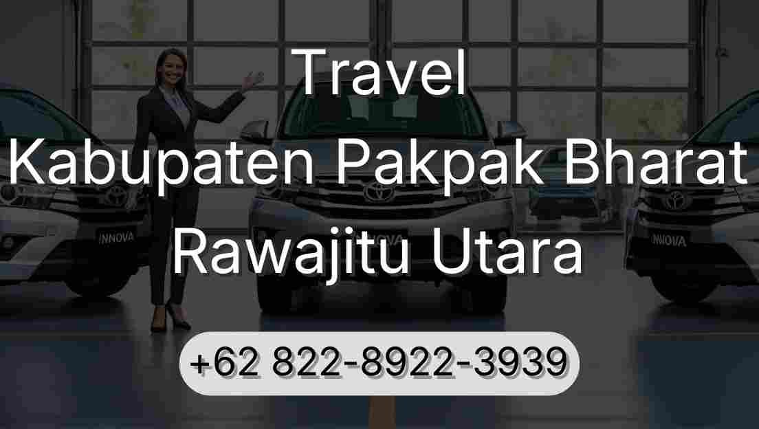 Travel Kabupaten Pakpak Bharat Rawajitu Utara