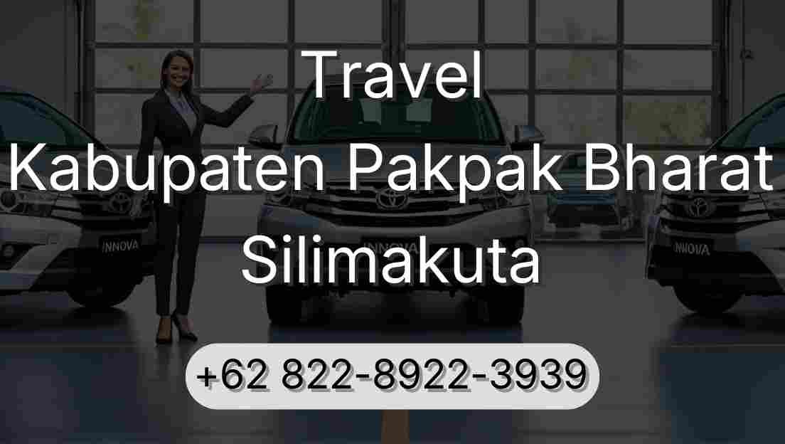 Travel Kabupaten Pakpak Bharat Silimakuta