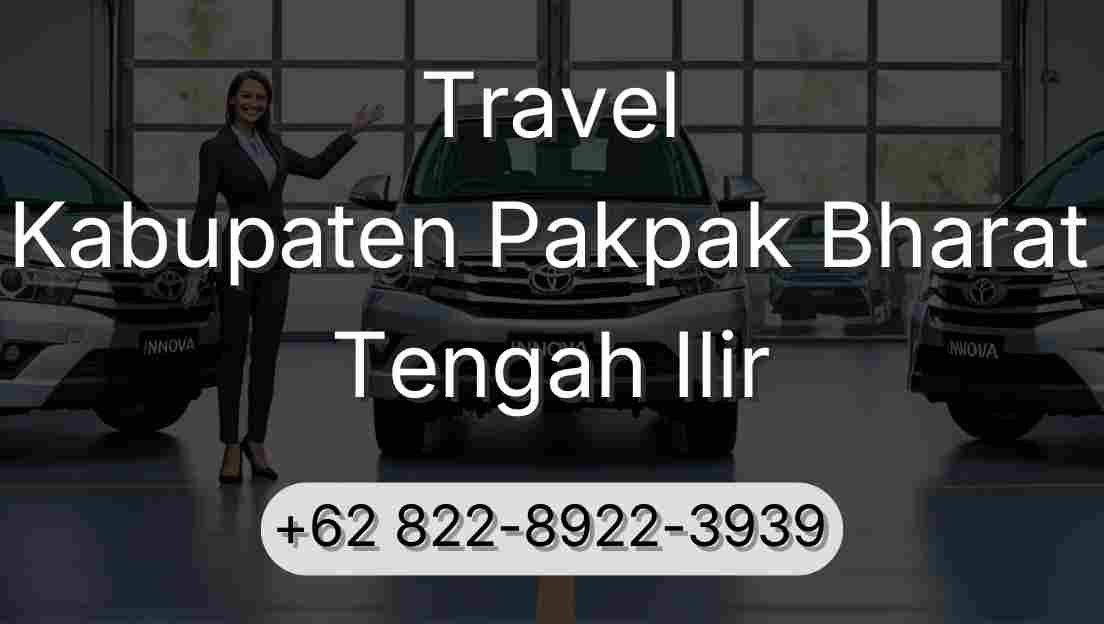 Travel Kabupaten Pakpak Bharat Tengah Ilir