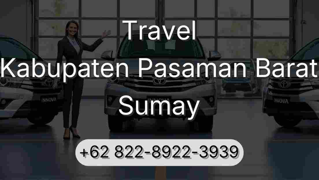 Travel Kabupaten Pasaman Barat Sumay