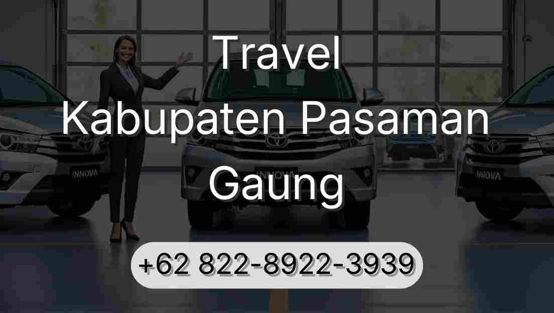 Travel Kabupaten Pasaman Gaung