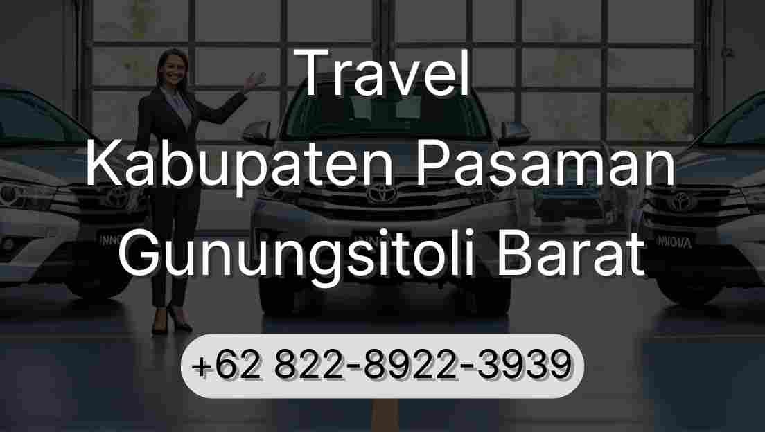 Travel Kabupaten Pasaman Gunungsitoli Barat