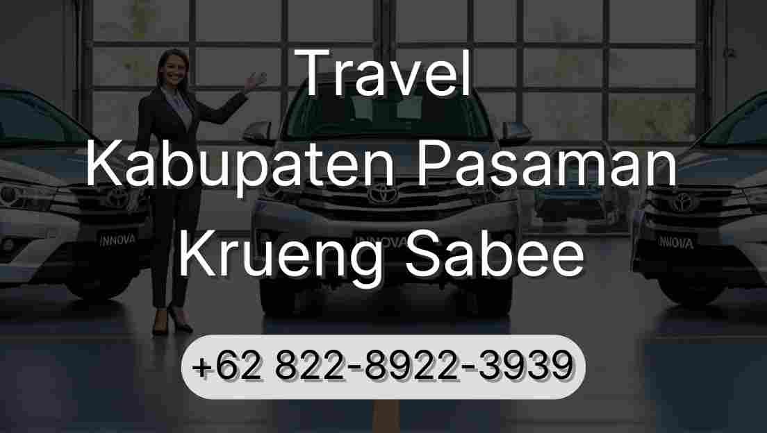 Travel Kabupaten Pasaman Krueng Sabee