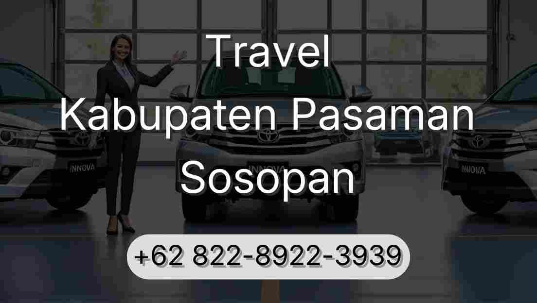 Travel Kabupaten Pasaman Sosopan