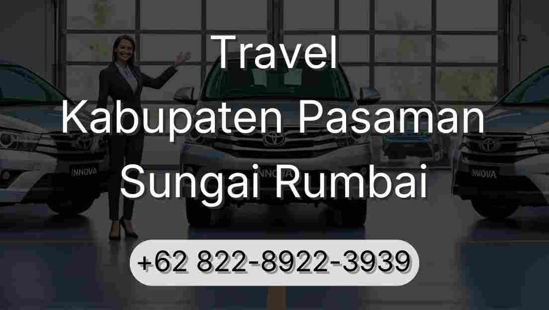 Travel Kabupaten Pasaman Sungai Rumbai