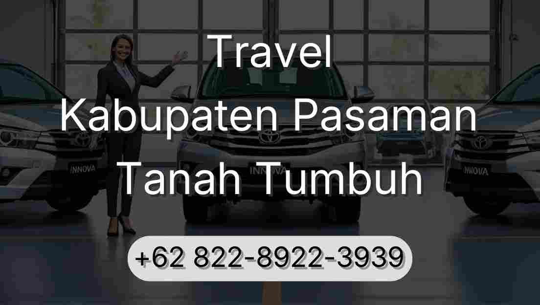 Travel Kabupaten Pasaman Tanah Tumbuh