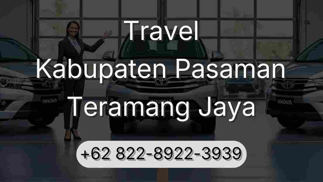 Travel Kabupaten Pasaman Teramang Jaya