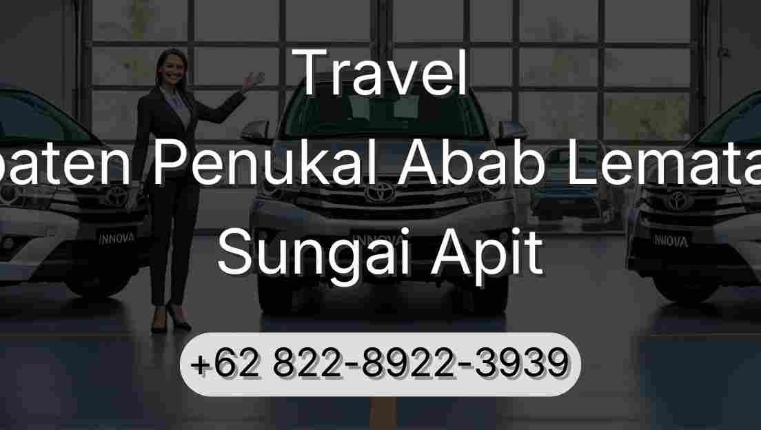 Travel Kabupaten Penukal Abab Lematang Ilir Sungai Apit