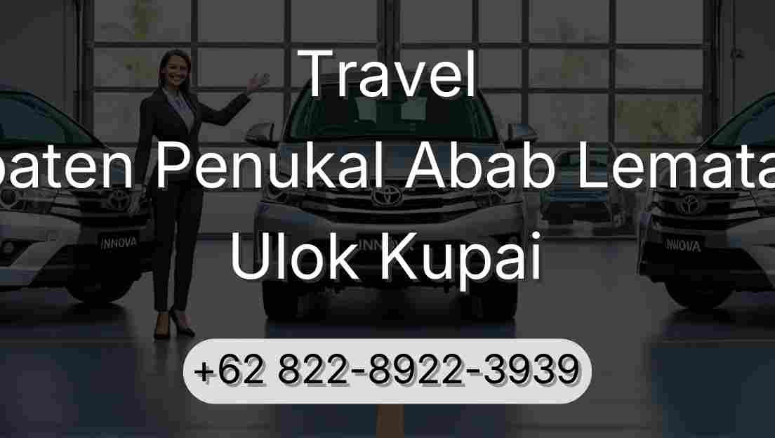 Travel Kabupaten Penukal Abab Lematang Ilir Ulok Kupai
