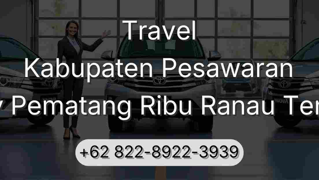 Travel Kabupaten Pesawaran Buay Pematang Ribu Ranau Tengah