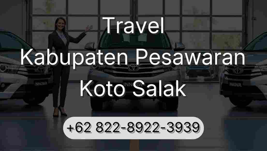 Travel Kabupaten Pesawaran Koto Salak
