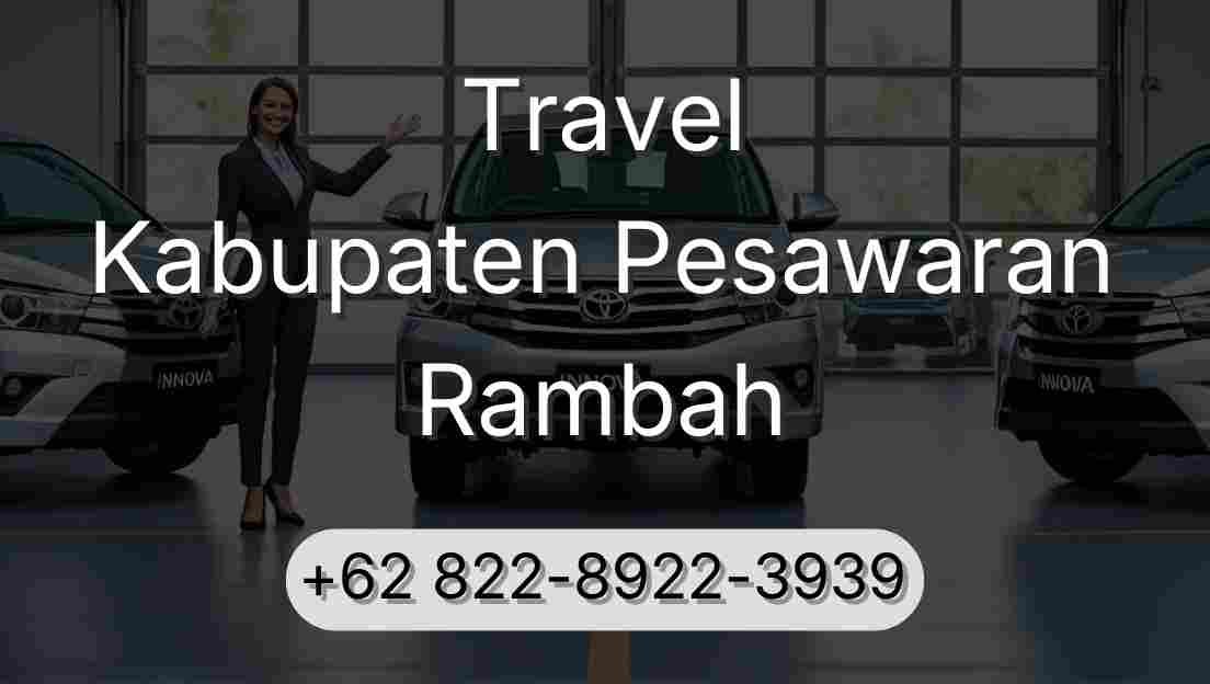 Travel Kabupaten Pesawaran Rambah