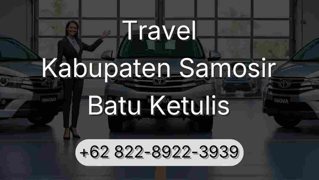 Travel Kabupaten Samosir Batu Ketulis