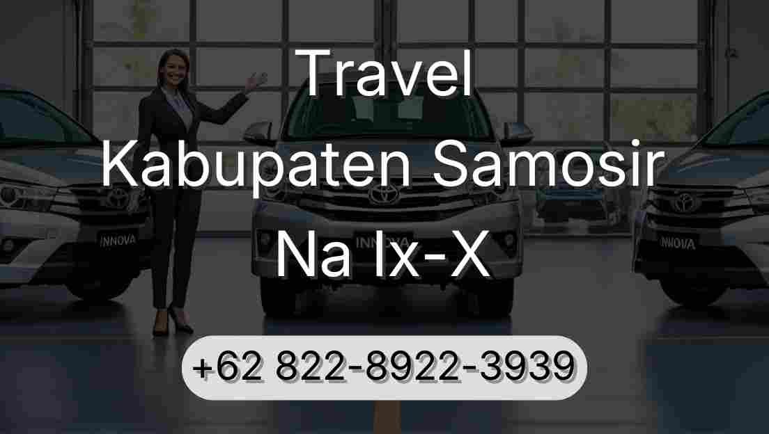 Travel Kabupaten Samosir Na Ix-X