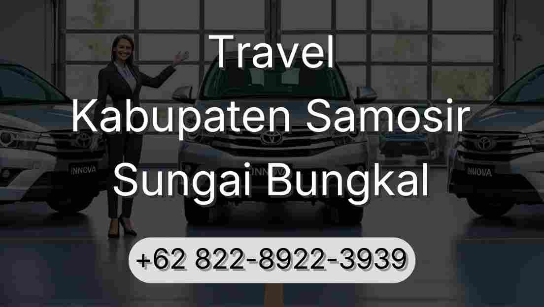 Travel Kabupaten Samosir Sungai Bungkal