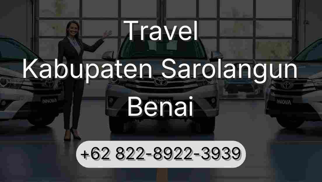 Travel Kabupaten Sarolangun Benai