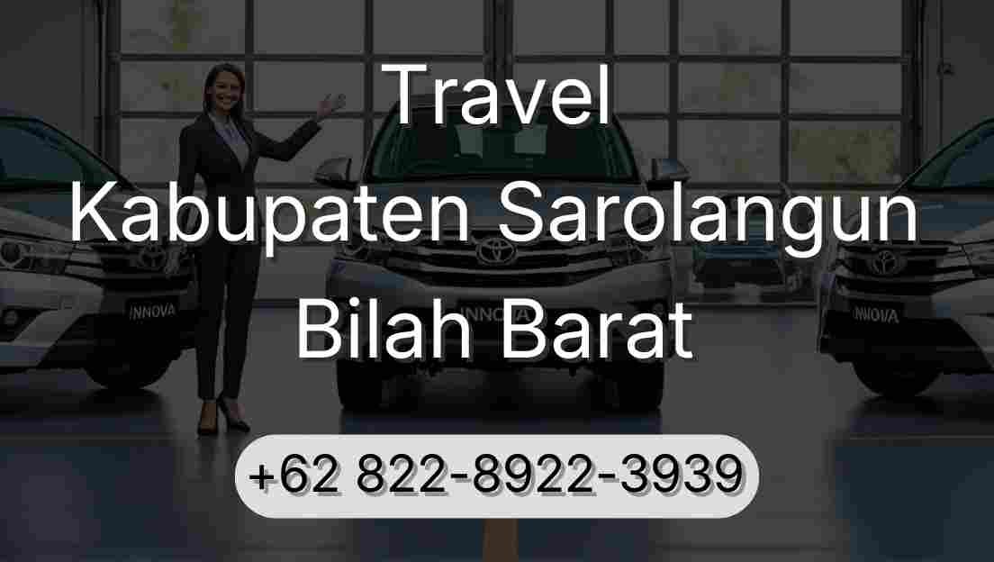 Travel Kabupaten Sarolangun Bilah Barat