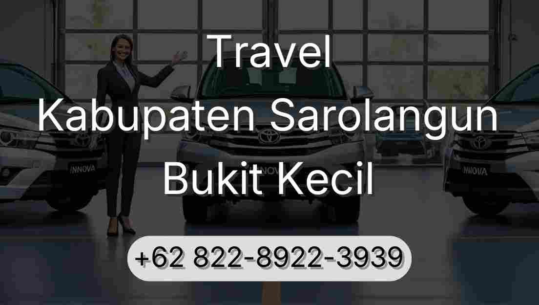 Travel Kabupaten Sarolangun Bukit Kecil