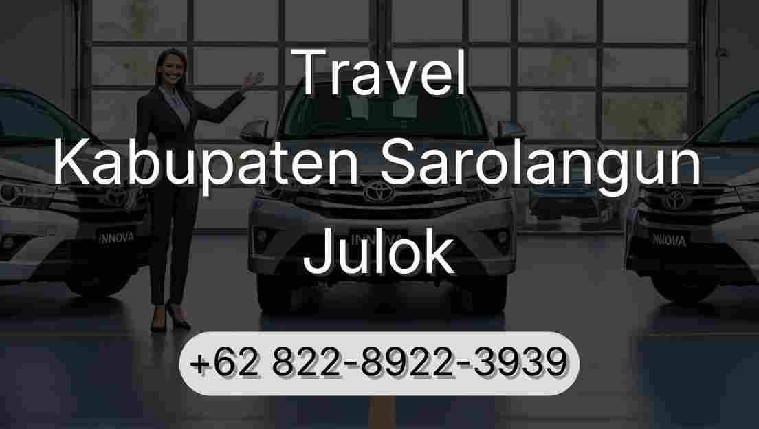 Travel Kabupaten Sarolangun Julok