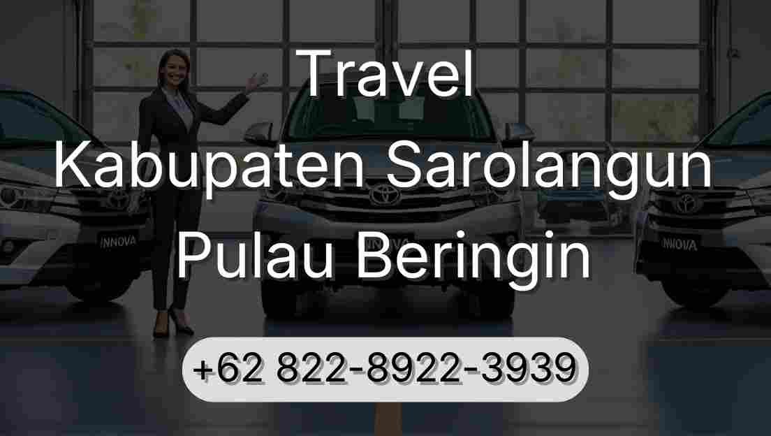 Travel Kabupaten Sarolangun Pulau Beringin