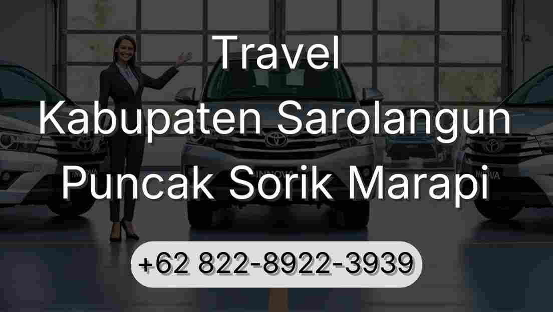 Travel Kabupaten Sarolangun Puncak Sorik Marapi