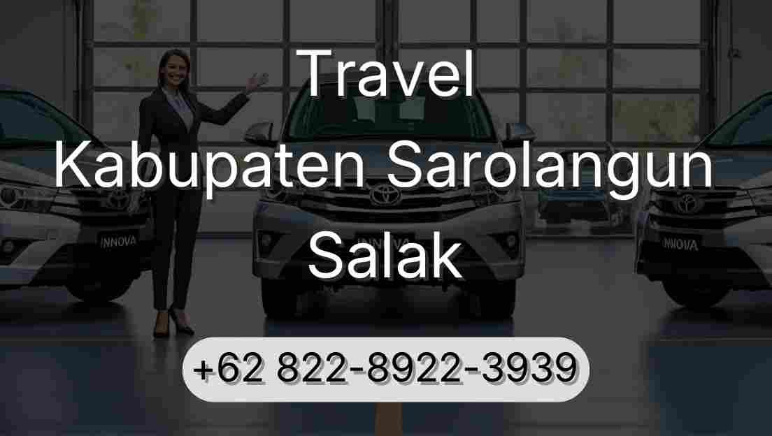 Travel Kabupaten Sarolangun Salak