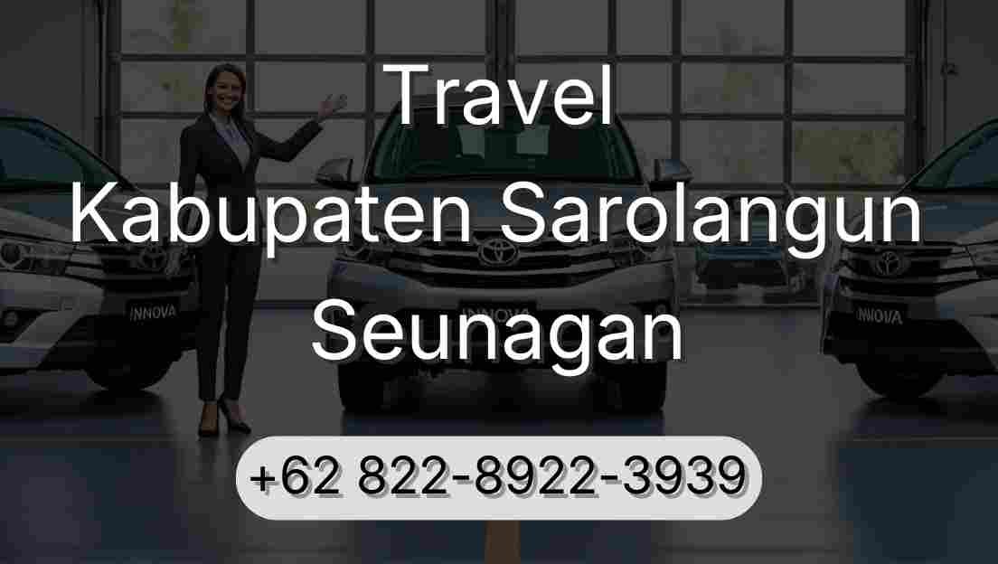 Travel Kabupaten Sarolangun Seunagan