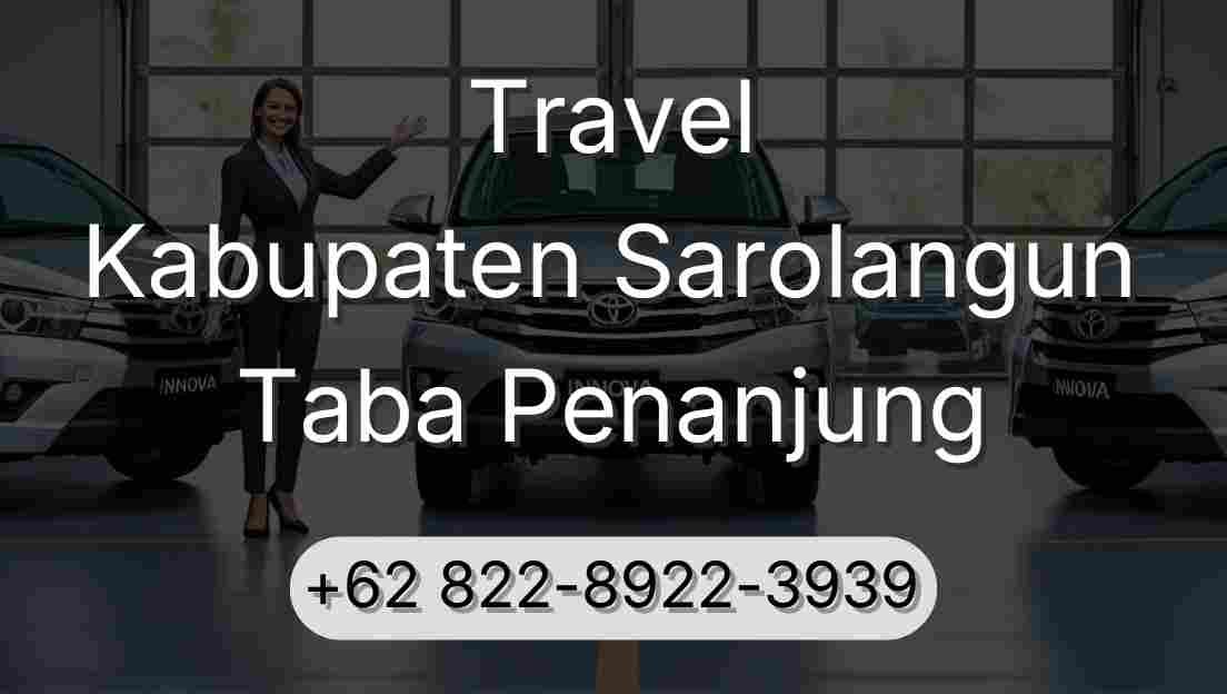 Travel Kabupaten Sarolangun Taba Penanjung